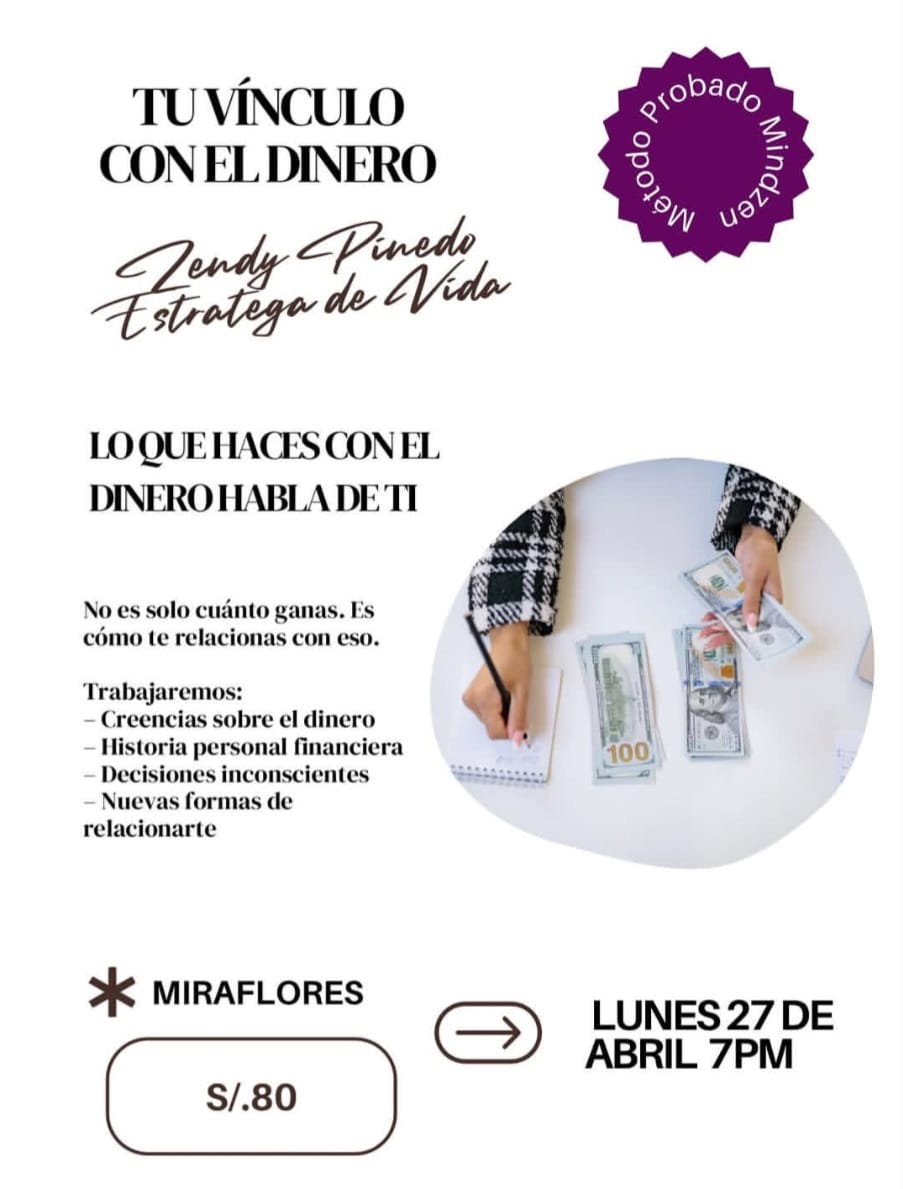 Tu vínculo con el dinero