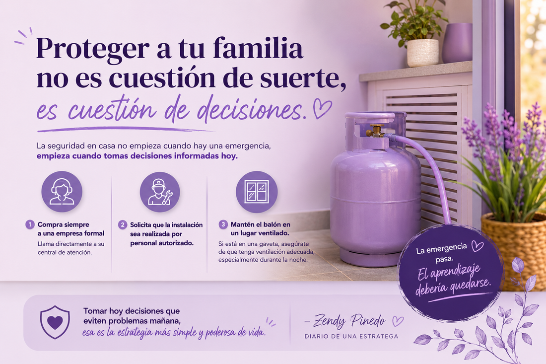 Una fuga de gas, una familia asustada y una lección sobre la información.